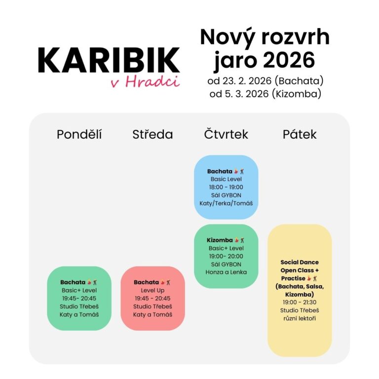 karibik rozvrh